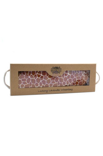 Bolsa de Trigo de Lavanda en Caja de Regalo - Jirafa de Madagascar