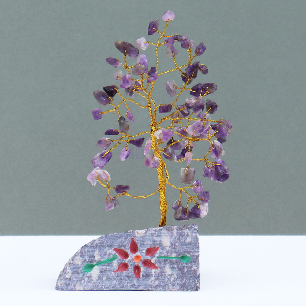 Árbol Indio de Gemas Amatista - 80 Stone