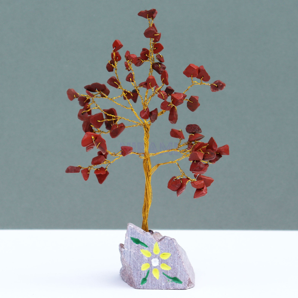 Árbol Indio de Gemas - Jaspe Rojo - 80 Stone