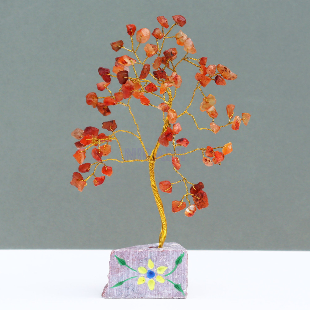 Árbol Indio de Gemas - Carnelia- 80 Stone