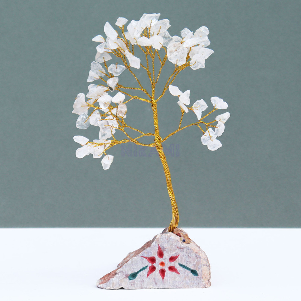 Árbol Indio de Gemas - Cuarzo Cristal - 80 Stone