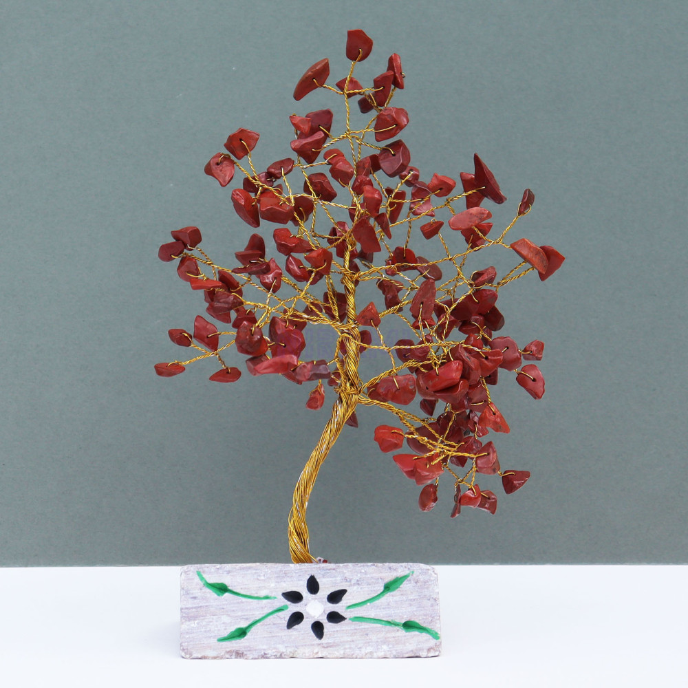 Árbol Indio de Gemas - Jaspe Rojo - 160 Stone