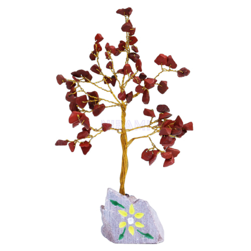 Árbol Indio de Gemas - Jaspe Rojo - 80 Stone