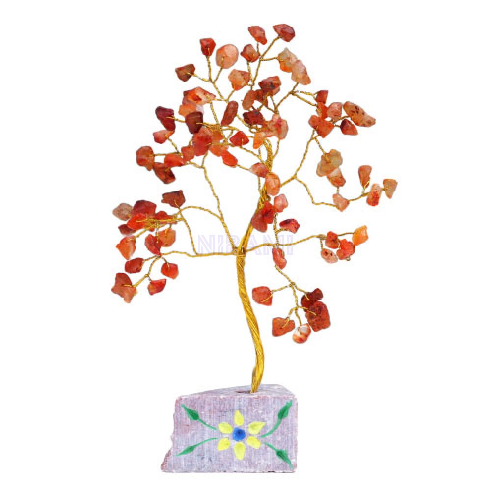 Árbol Indio de Gemas - Carnelia- 80 Stone
