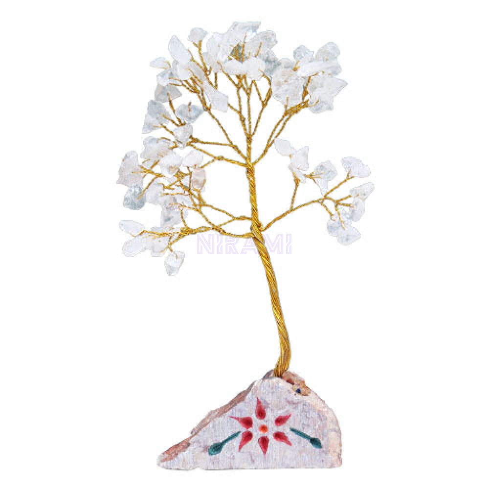 Árbol Indio de Gemas - Cuarzo Cristal - 80 Stone