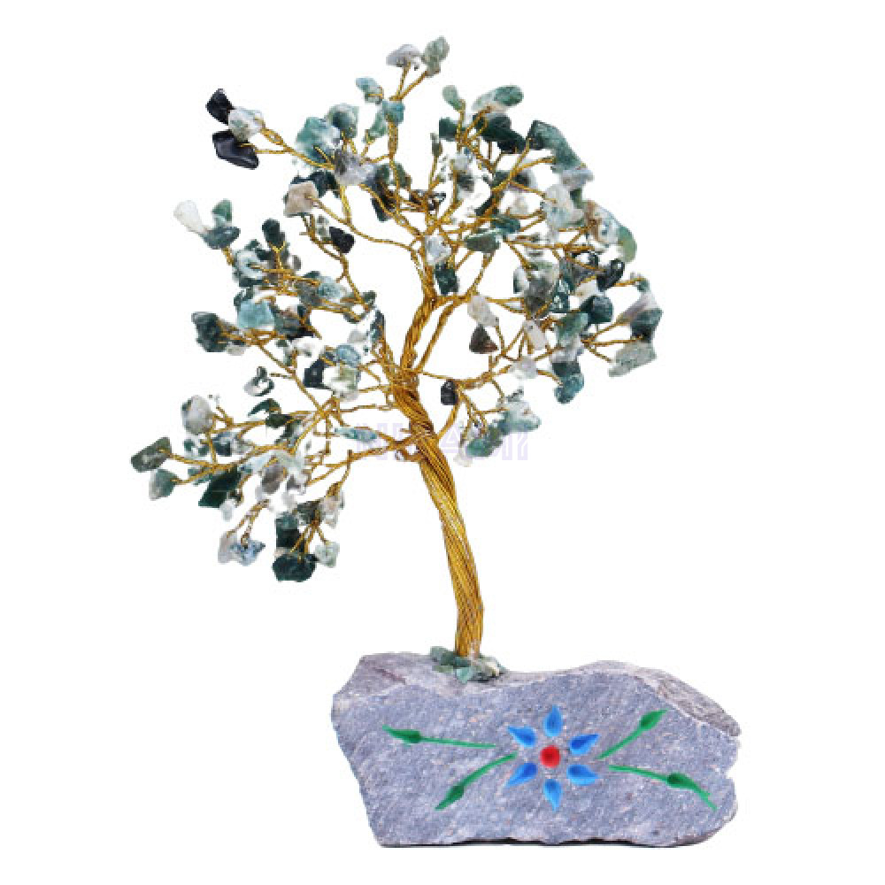 Árbol Indio de Gemas - Agata Moss - 160 Stone