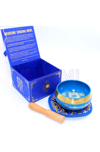 Cuenco tibetano set - Medicina Buda 10cm (min 500gm)