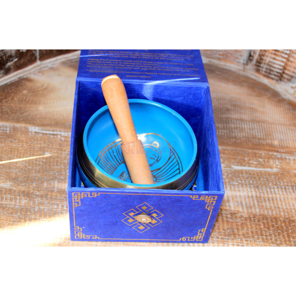 Cuenco tibetano set - Medicina Buda 10cm (min 500gm)