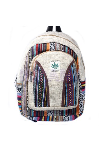 Mochila - Cáñamo y algodón (Surtido)