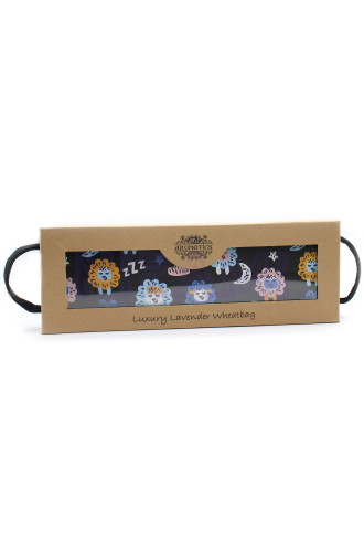Bolsa de trigo de lavanda de lujo en caja de regalo - Sleepy Sheep