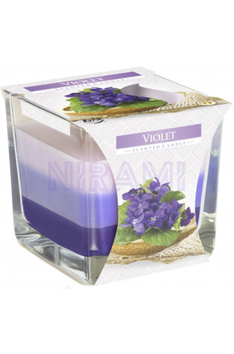 Violeta - Vela Tarro Arcoiris 