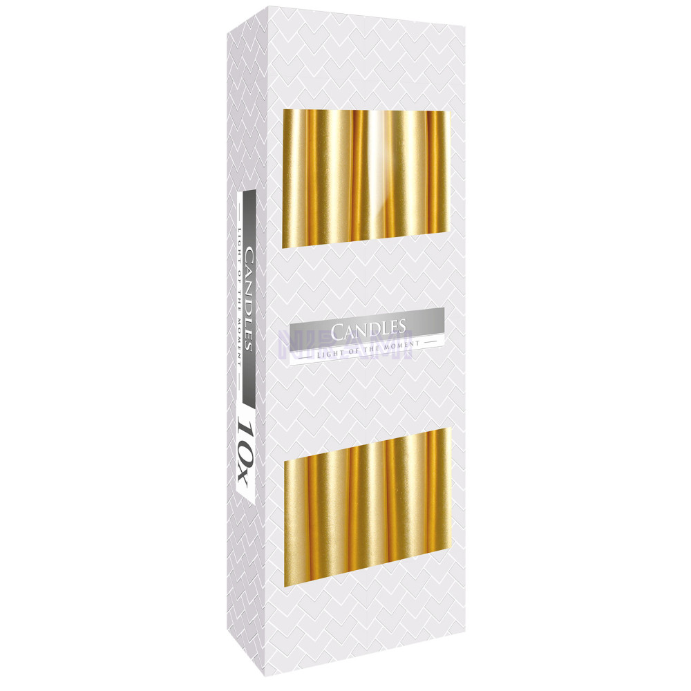 Oro - Velas Cónicas 