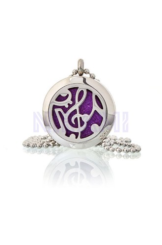 Collar difusor de aromaterapia 25mm - Nota musical