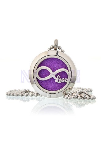 Collar difusor de aromaterapia 25mm - Amor infinito