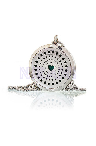 Collar difusor de aromaterapia 30mm - Corazon de diamantes