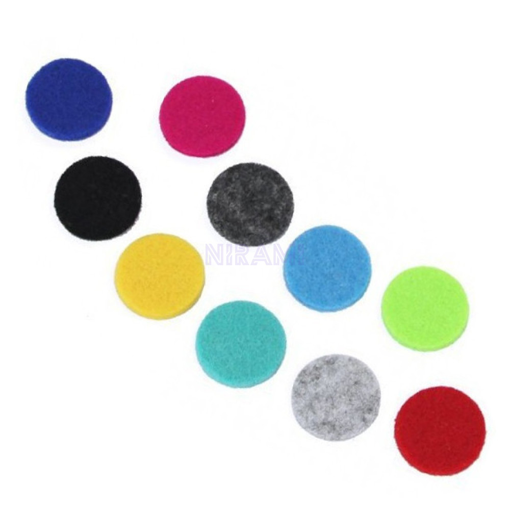 10x Collares difusores de aromaterapia - Relleno reutilizable 20mm