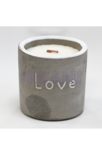 Olla mediana - Love - Purple Fig & Casis