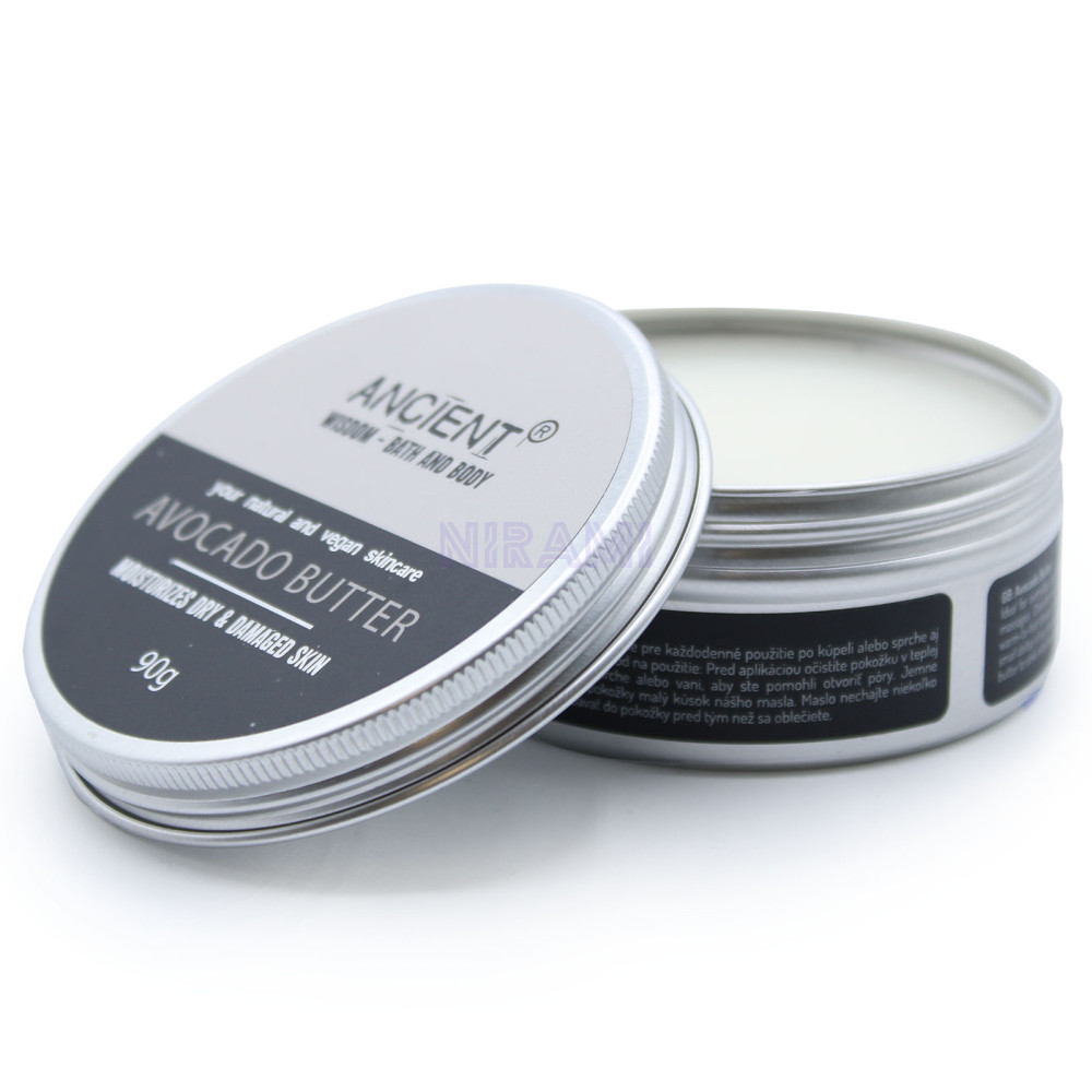 Manteca Corporal Pura 90g - Manteca De Aguacate