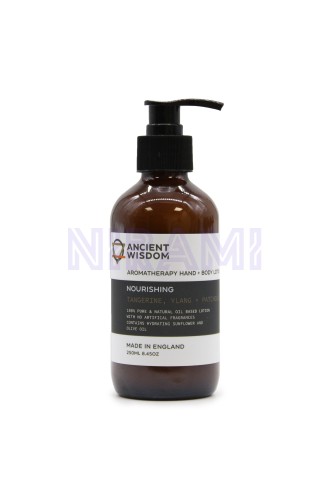 Loción para manos y cuerpo de mandarina, ylang y pachulí 250 ml