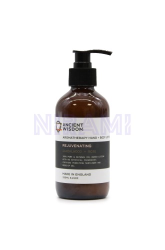 Loción de Manos y Cuerpo con Sándalo y Rosa 250 ml