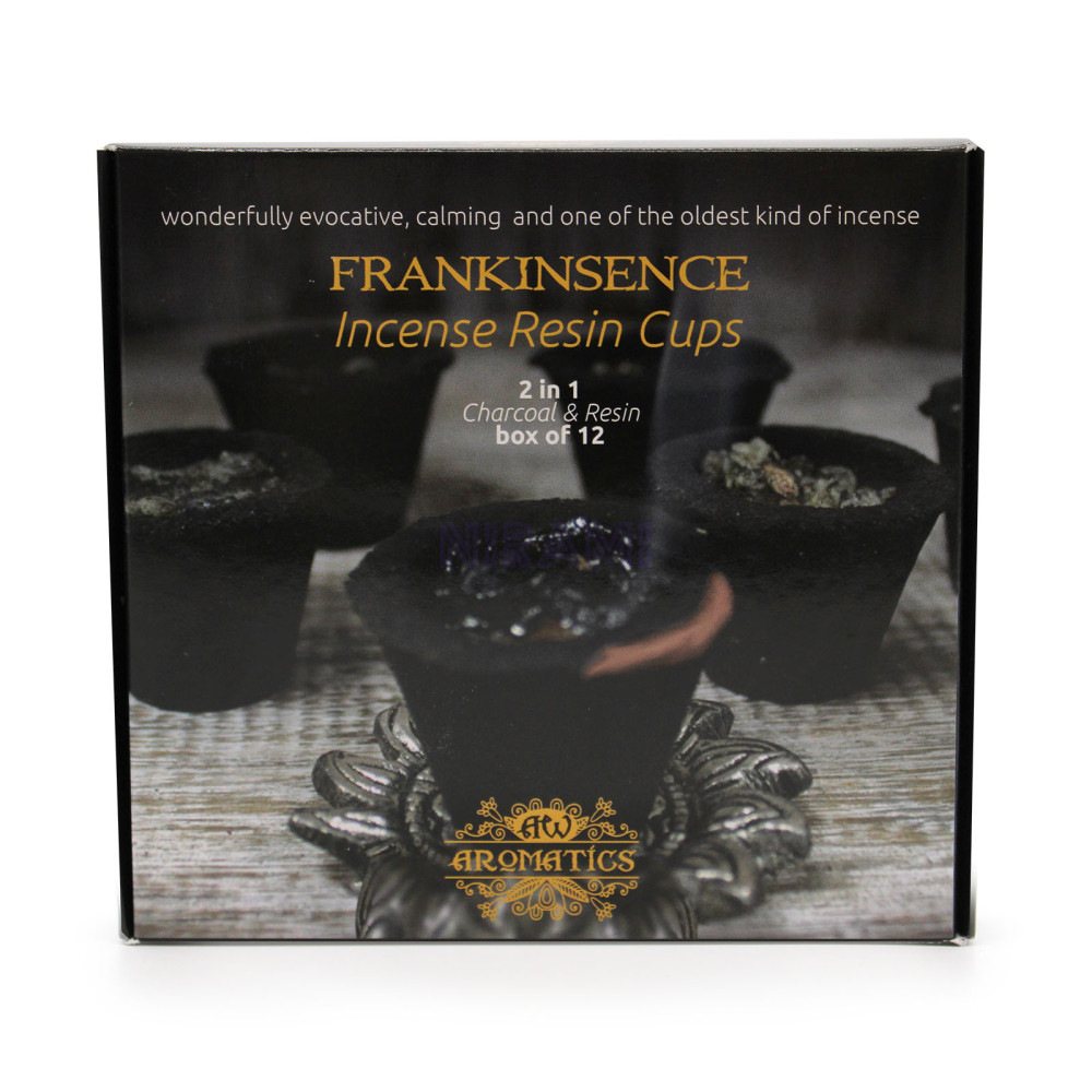 Frankincense - Box of 12 resin cups 