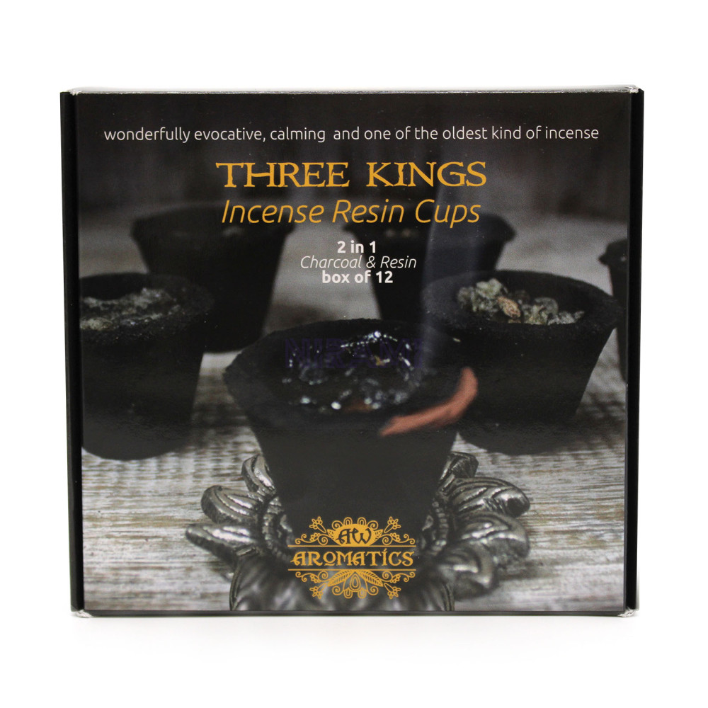 Three Kings - Box of 12 Resin Cups 