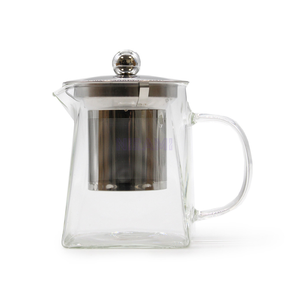 Tetera de Vidrio - Forma de Torre - 350ml