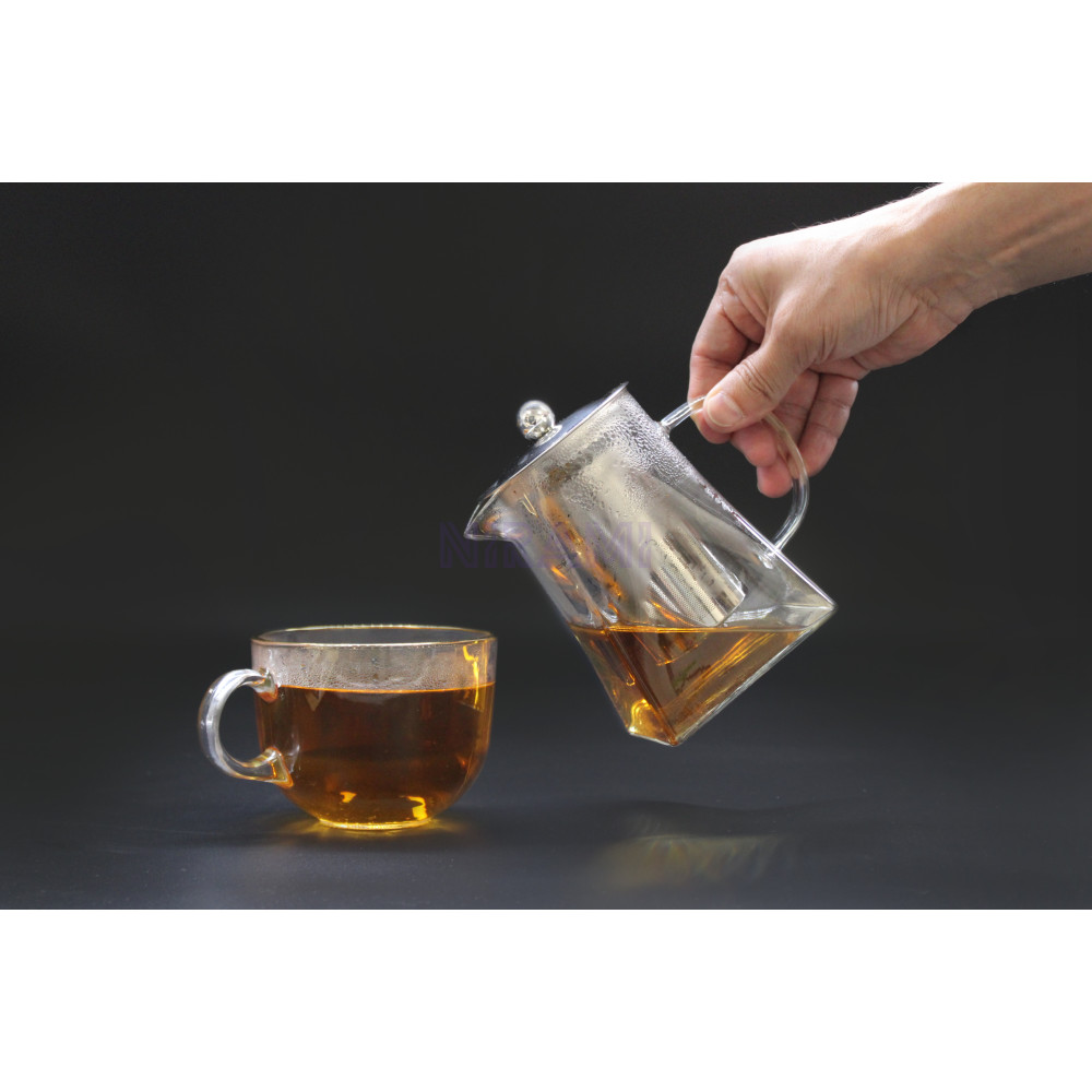 Tetera de Vidrio - Forma de Torre - 750ml
