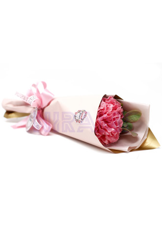 Flor de Jabón - Ramo de clavel
