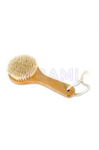 Cepillo exfoliante corporal con mango corto
