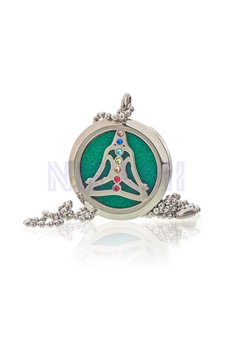 Collar de Joyería de Aromaterapia - Yoga Chakra - 30mm