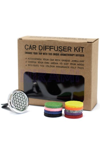 Kit difusor para coche -La Flor de Jabon para la vida - 30mm