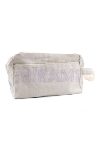 Neceser Algodón Natural 10 oz - Cuadrado Clásico