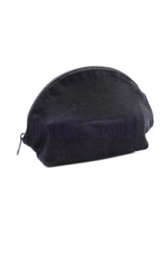 Neceser de algodón negro 10 oz - bolso de luna