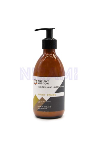 Loción corporal - jengibre y naranja 300ml