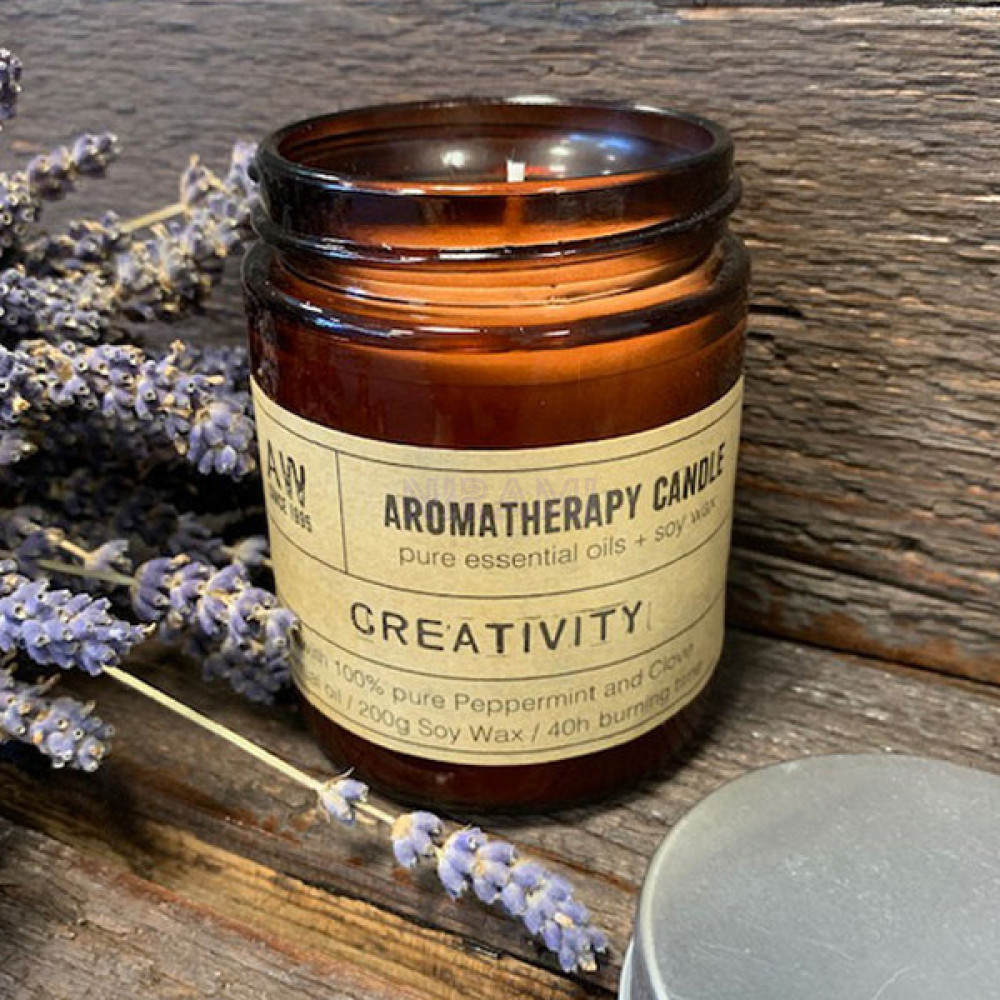 Creatividad - Vela para Aromaterapia 