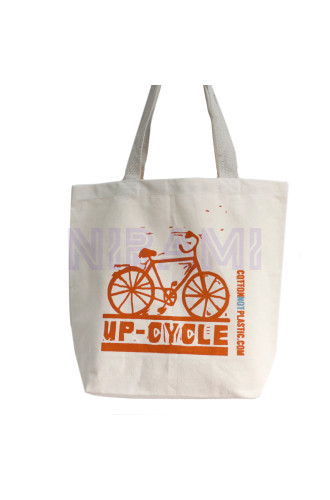 Bolsas de algodón ecológico - Bicicleta (4 diseños surtidos)