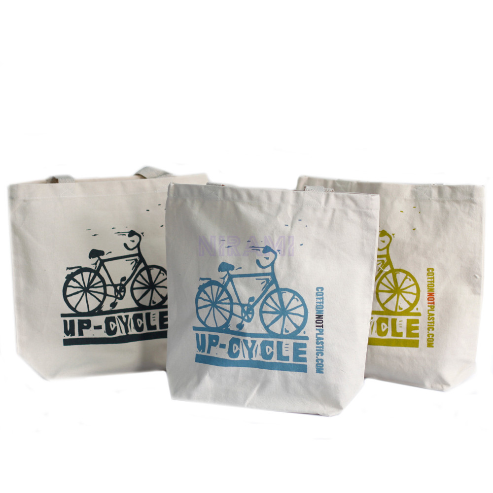 Bolsas de algodón ecológico - Bicicleta (4 diseños surtidos)