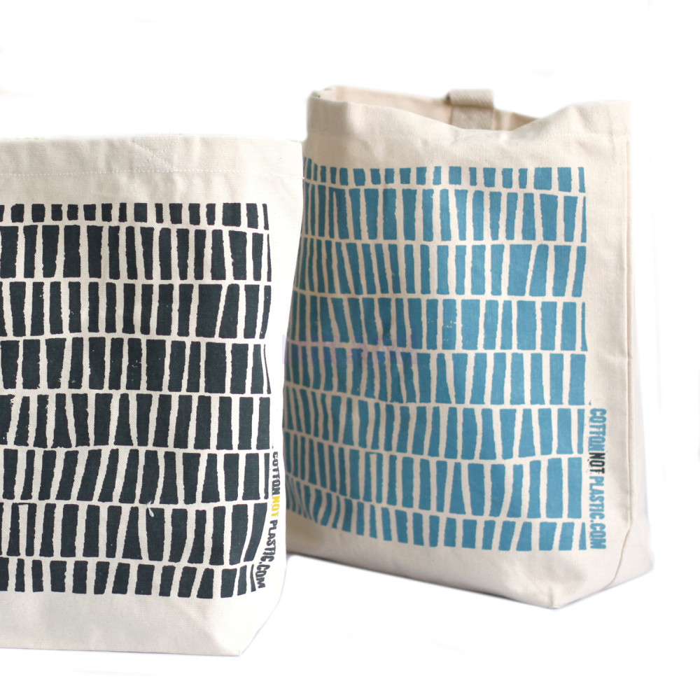 Bolsas de algodón ecológico - All Over Design (4 diseños surtidos)