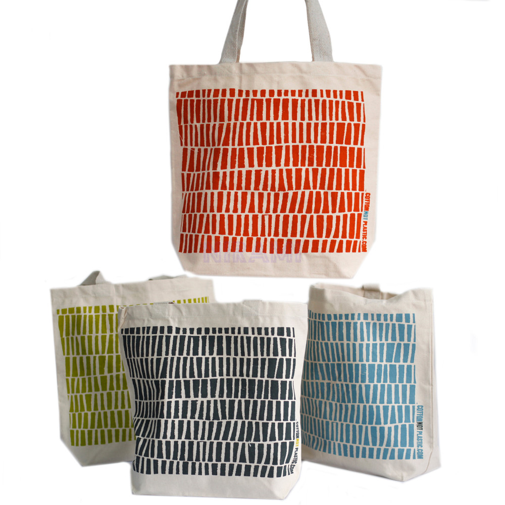 Bolsas de algodón ecológico - All Over Design (4 diseños surtidos)