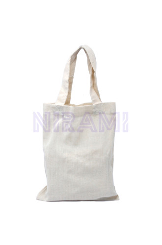 Bolso pequeño de algodón natural 4oz 25x20cm