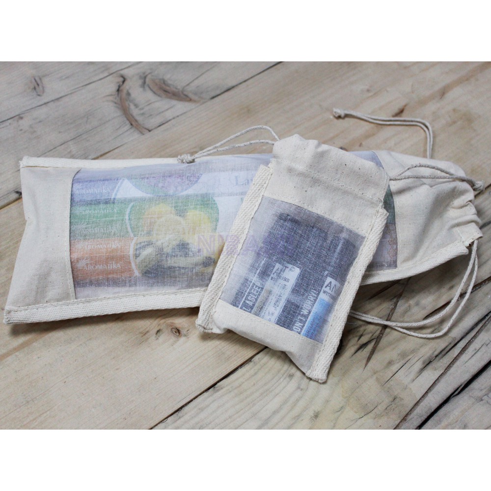 Bolsa de Algodón para ventana mediana - 21x15cm