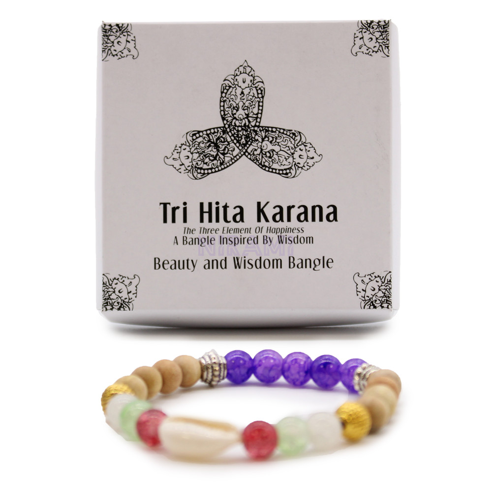 Belleza y Sabiduria Tri Hita Karana Bangle 