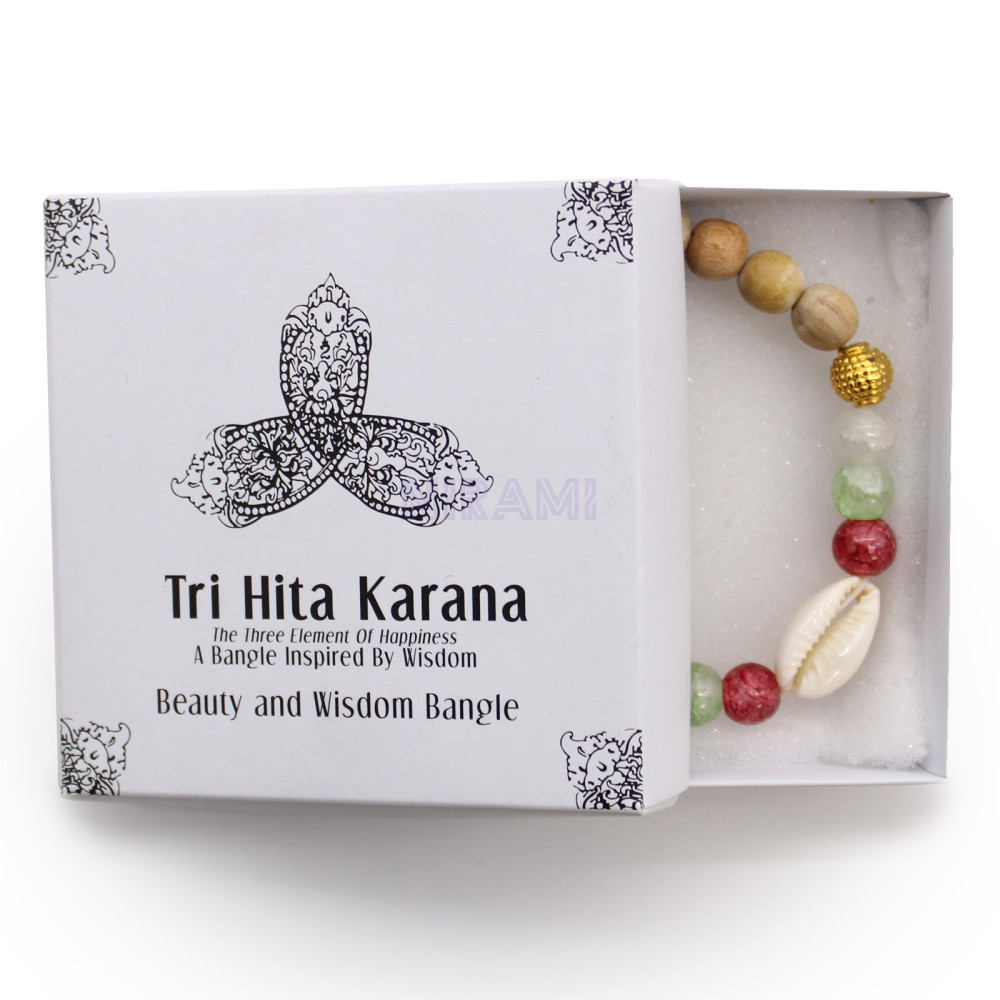 Belleza y Sabiduria Tri Hita Karana Bangle 