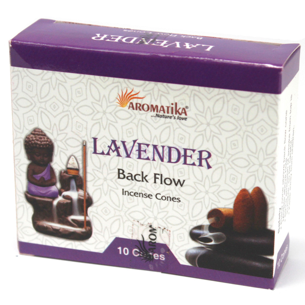 Lavanda - Conos de Incienso Reflujo Aromatika 