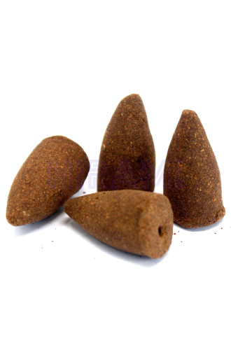 Sandalwood - Aromatika Backflow Incense Cones 
