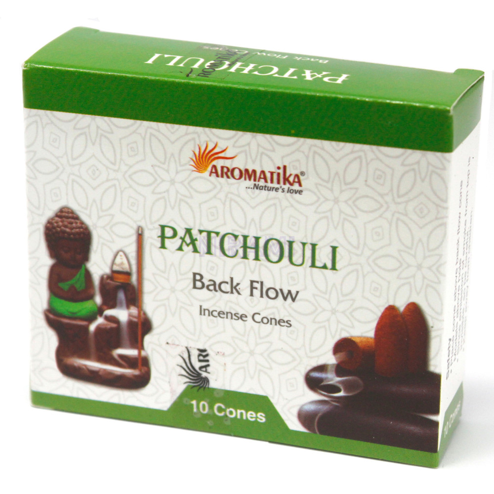 Pachulí - Conos de Incienso Reflujo Aromatika 