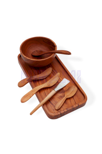 Kit de aplicación de arcilla/cera para spa