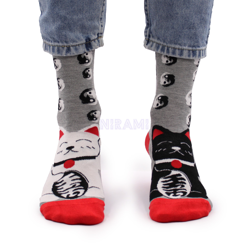 Calcetines de bambú Hop Hare (36-40) - Gato de la suerte