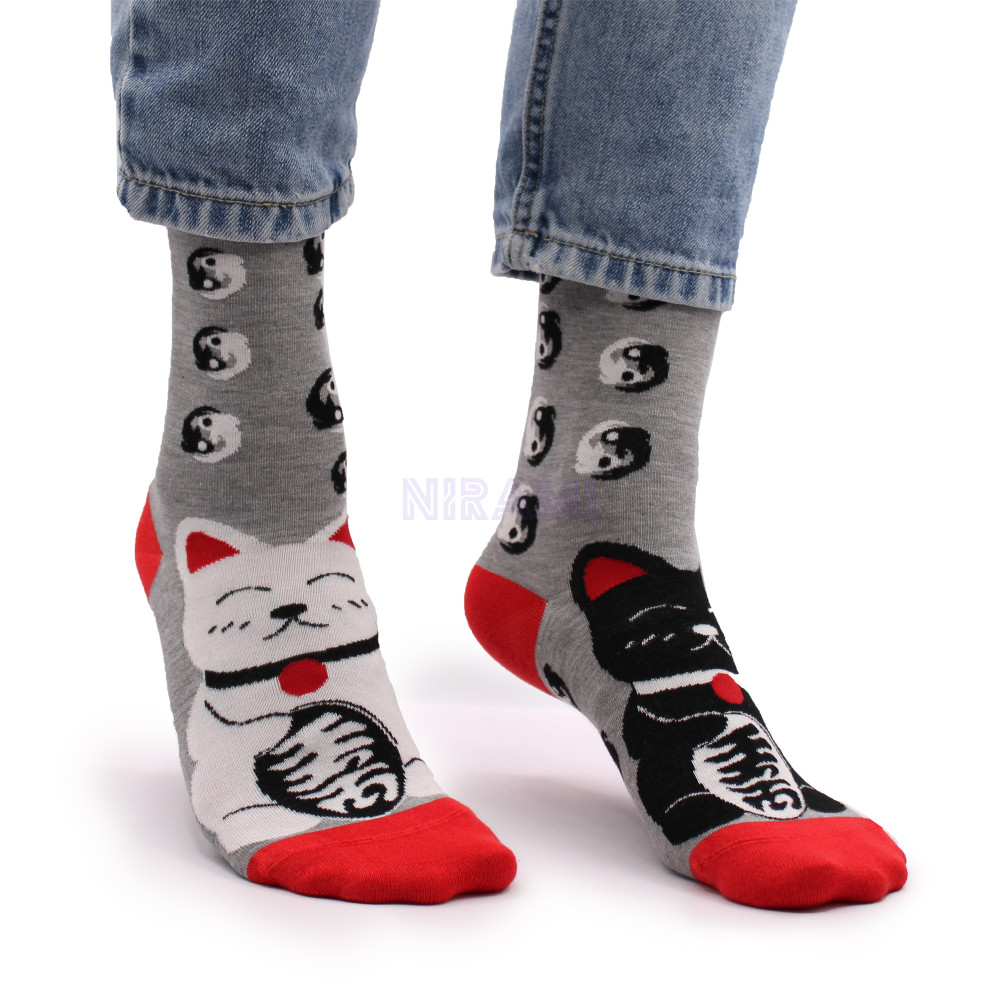 Calcetines de bambú Hop Hare (36-40) - Gato de la suerte